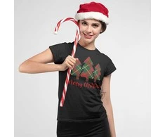 Moteriški marškinėliai „Christmas medžio“