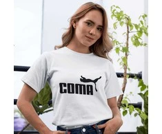 Moteriški marškinėliai "Coma"