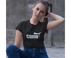 Moteriški marškinėliai "Coma"