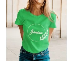 Moteriški marškinėliai "Elegantiška Janina"