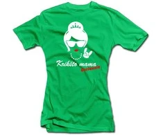 Moteriški marškinėliai "Geriausia krikšto mama"