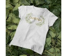 Moteriški marškinėliai "Janina - Joninių karalienė"