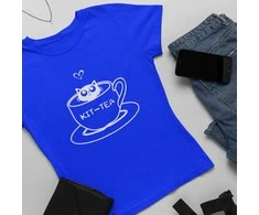 Moteriški marškinėliai "KIT-TEA"