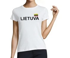 Moteriški marškinėliai "Lietuva"
