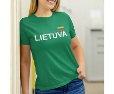Moteriški marškinėliai "Lietuva"