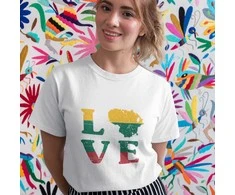 Moteriški marškinėliai "LOVE"