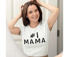 Moteriški marškinėliai "Mama Nr.1"