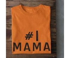 Moteriški marškinėliai "Mama Nr.1"