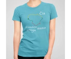 Moteriški marškinėliai "Mano istorija"