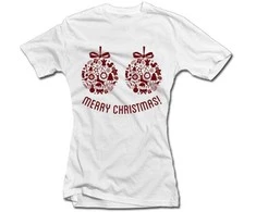 Moteriški marškinėliai "Merry Christmas"