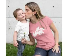 Moteriški marškinėliai "Meškučių mama"