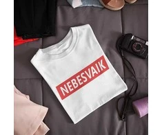 Moteriški marškinėliai „Nebesvaik“