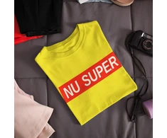 Moteriški marškinėliai „NU SUPER“