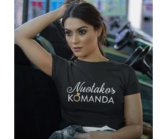 Moteriški marškinėliai "Nuotakos komanda"