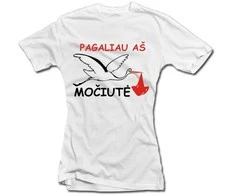 Moteriški marškinėliai "Pagaliau aš močiutė"