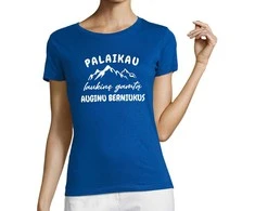 Moteriški marškinėliai "Palaikau laukinę gamtą"