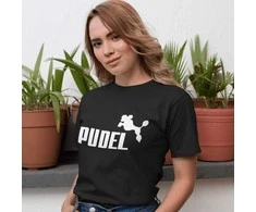 Moteriški marškinėliai "Pudel"