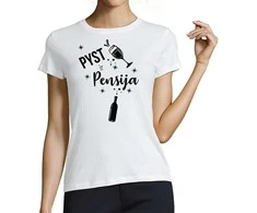 Moteriški marškinėliai "Pyst ir pensija"