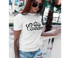 Moteriški marškinėliai "Queen"