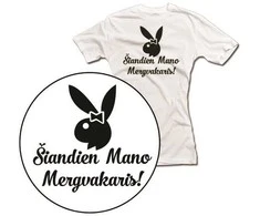 Moteriški marškinėliai "Šiandien mano mergvakaris"