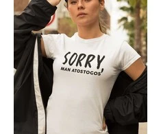 Moteriški marškinėliai "Sorry, man atostogos"