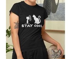 Moteriški marškinėliai "Stay cool"