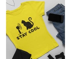 Moteriški marškinėliai "Stay cool"