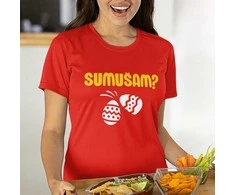 Moteriški marškinėliai "Sumušam?"