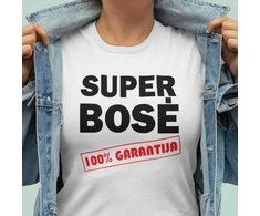 Moteriški marškinėliai "Super bosė"