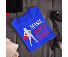 Moteriški marškinėliai "Super mama"