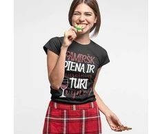Moteriški marškinėliai "Turi vyno?"