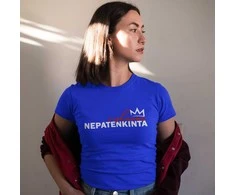 Moteriški marškinėliai "Viskuom nepatenkinta"