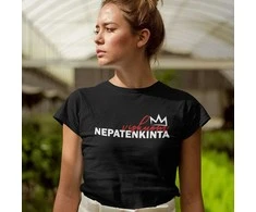 Moteriški marškinėliai "Viskuom nepatenkinta"