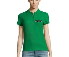 Moteriški Polo marškinėliai "Lietuva"