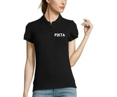Moteriški Polo marškinėliai "PIKTA"
