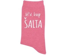 Moteriškos kojinės "Bl*d kaip salta"