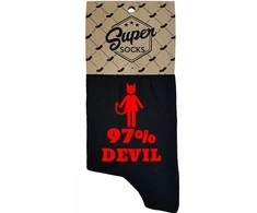 Moteriškos kojinės "Devil"