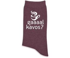 Moteriškos kojinės "Gaaal kavos?"