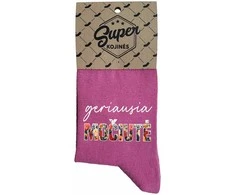Moteriškos kojinės "Geriausia močiutė"