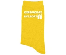 Moteriškos kojinės "Geriausiai kolegei"