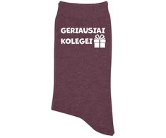 Moteriškos kojinės "Geriausiai kolegei"