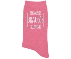 Moteriškos kojinės "Geriausios draugės kojytėms"