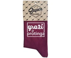 Moteriškos kojinės „Graži ir protinga“