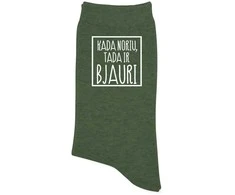 Moteriškos kojinės "Kada noriu tada ir bjauri"