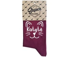 Moteriškos kojinės "Katytė"