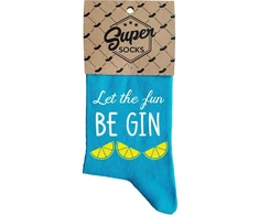 Moteriškos kojinės „Let the fun BE GIN“