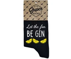 Moteriškos kojinės „Let the fun BE GIN“