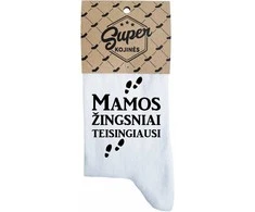 Moteriškos kojinės "Mamos žingsniai"