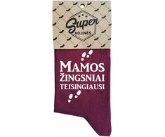 Moteriškos kojinės "Mamos žingsniai"
