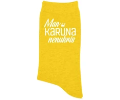 Moteriškos kojinės "Man Karūna nenukris"